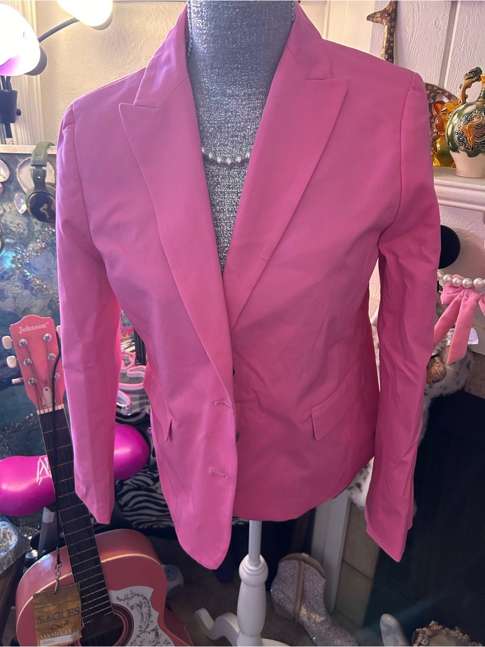 J. Crew Pink Women's Blazer Jacket